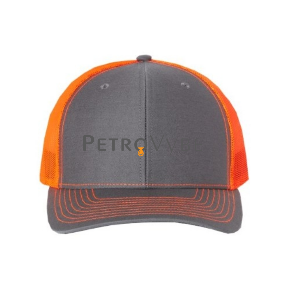 Charcoal Neon Orange